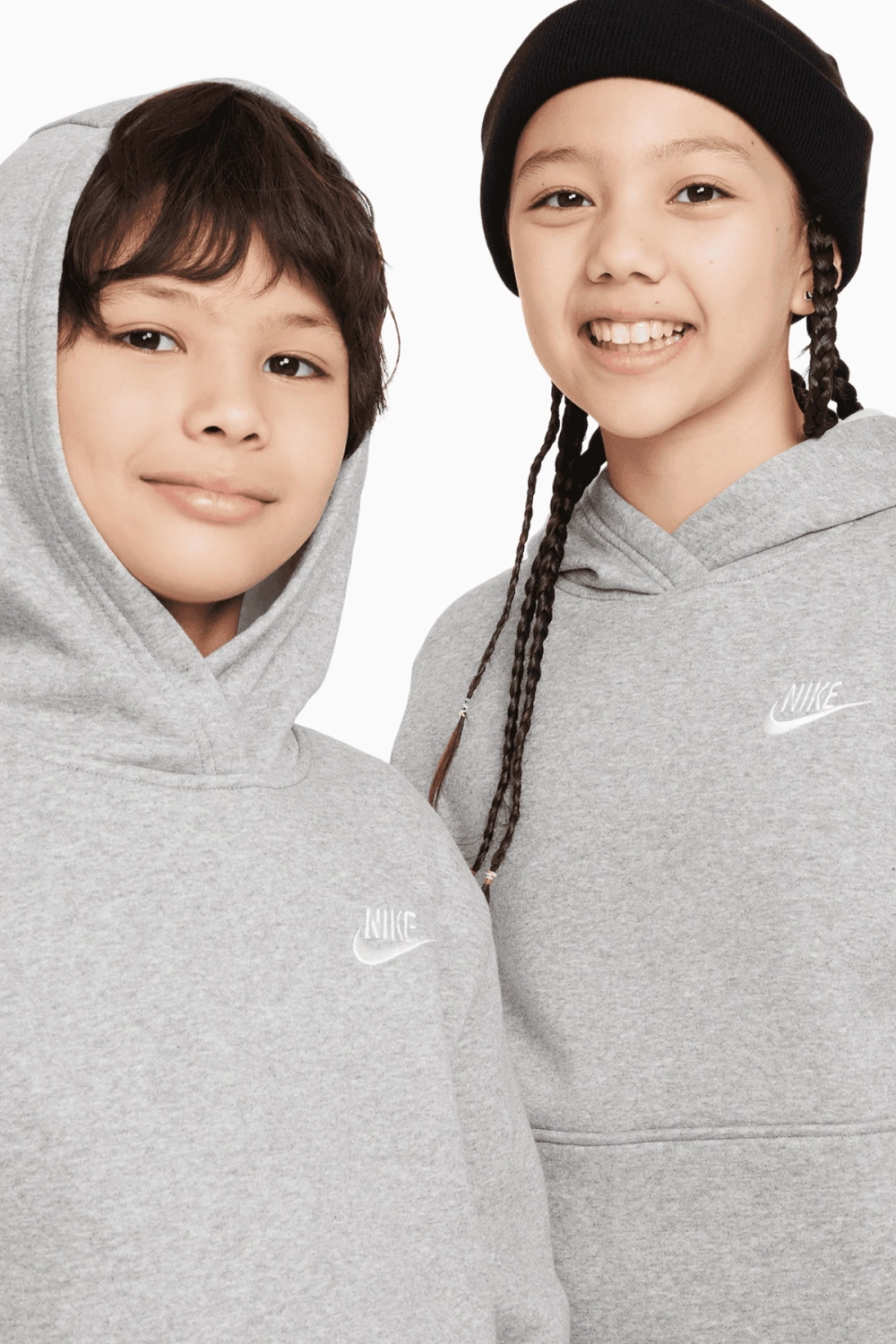Кофта Nike Sportswear Club Fleece Junior - серый