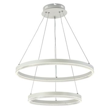 Подвесной светодиодный светильник 6083/2 WHT 112W белый Profit Light