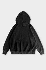 Худи SHMOT "BLANK" GARMENT DYE Черный