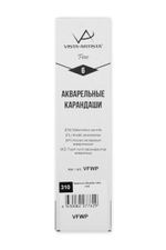 Карандаш акварельный заточенный, 6 шт, Краплак (Madder lake red) 310, Vista-Artista Fine VFWP