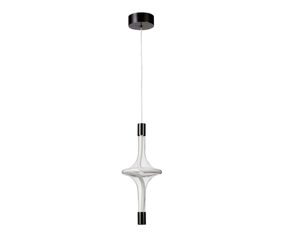 Подвес Флавио черный жемчуг d16 h40-200 Led 18w (3000K)