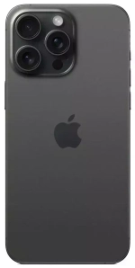 iPhone 15 Pro 256 ГБ, eSIM, чёрный титан
