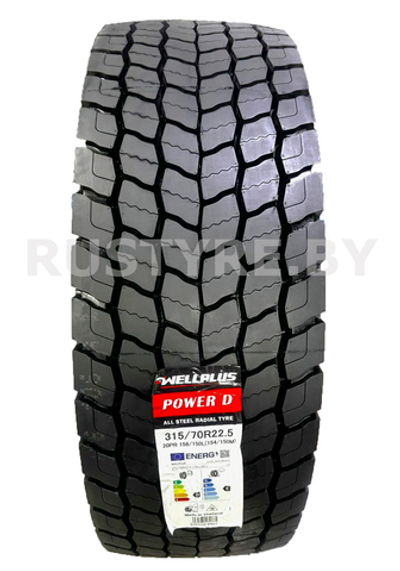 WELLPLUS POWER D 315/70 R22.5 156/150 L
