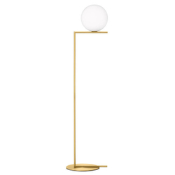 торшер IC  Flos Floor 2 Gold by Michael Anastassiades