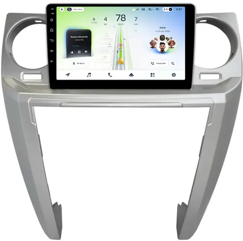 Магнитола для Land Rover Discovery 3 2005-2009 (прямые углы) - Teyes CC4L монитор 9" IPS, Android 14, Быстрая, Snapdragon 662, CarPlay, 4G SIM-слот