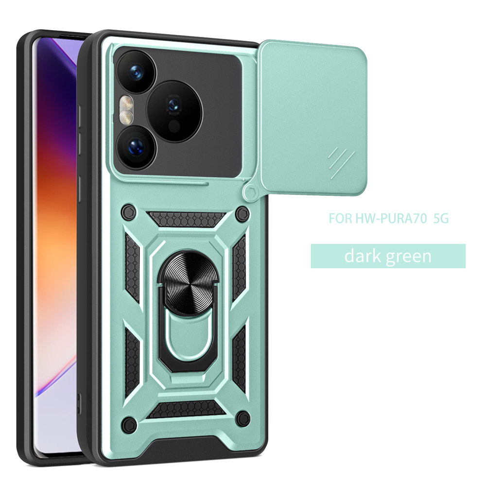 Чехол с кольцом Bumper Case для Huawei Pura 70