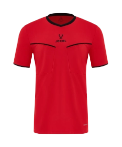 Футболка судейская JOGEL DIVISION PerFormDRY Referee SS Tee 2.0, красный