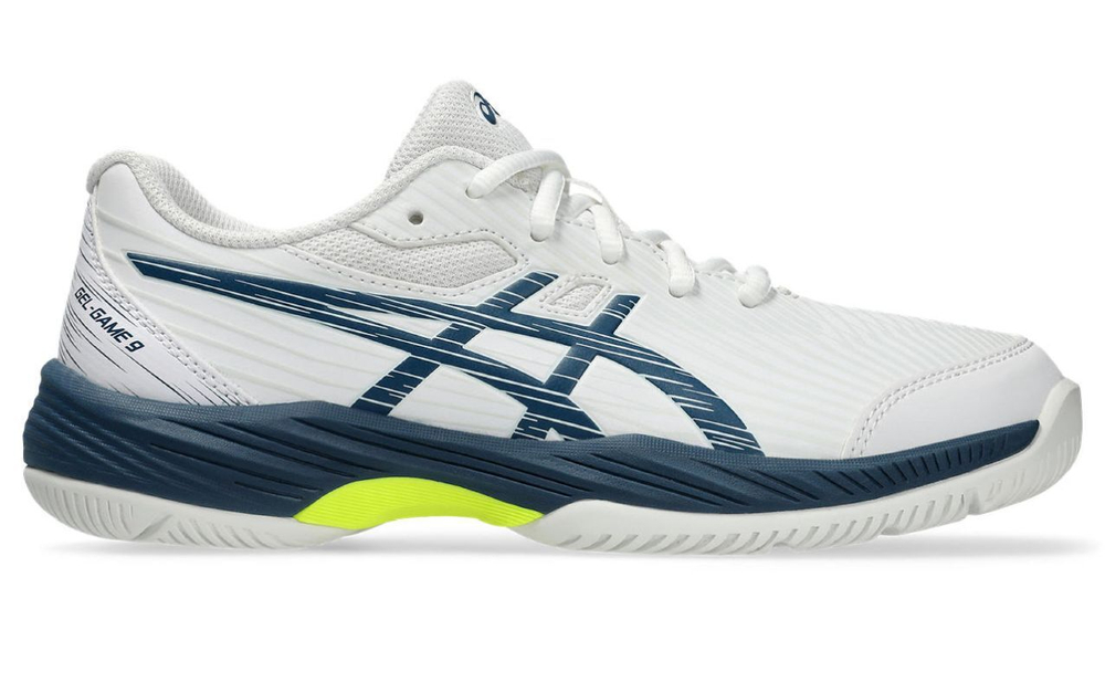 детские Кроссовки теннисные Asics Gel-Game 9 GS - белый