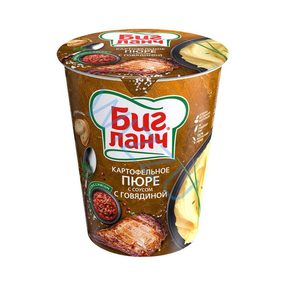 Картофельное пюре с говядиной, 50 г