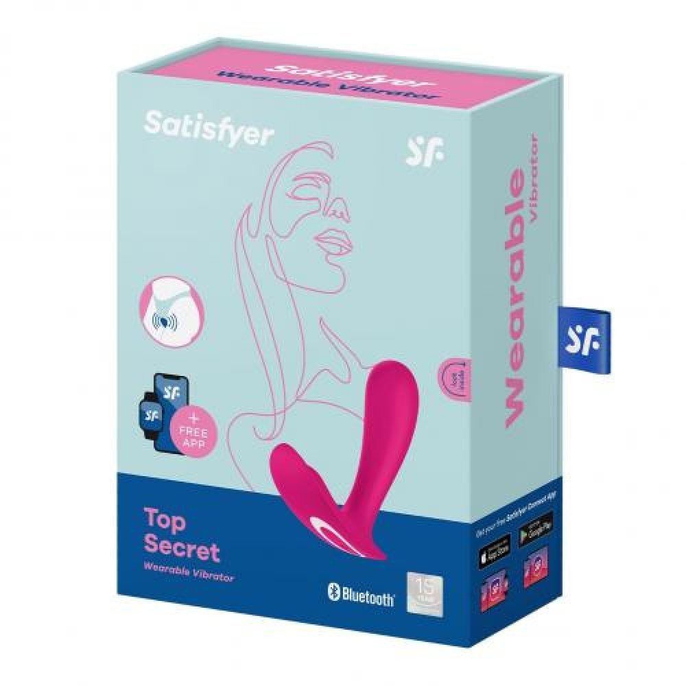 Satisfyer Top Secret Бесшумный вибромассажер  для ношения и стимуляции точки G