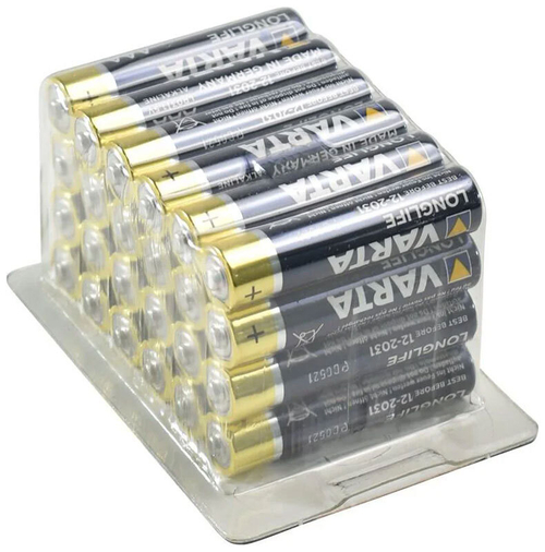 батарейка Varta Longlife  AAA big box 24