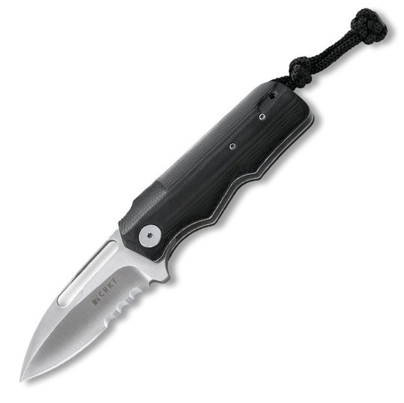 Цена наСкладной нож Liong Mah Design #6, CRKT 6521, сталь 8Cr14MoV Combo Blade, рукоять стеклотекстолит G-10