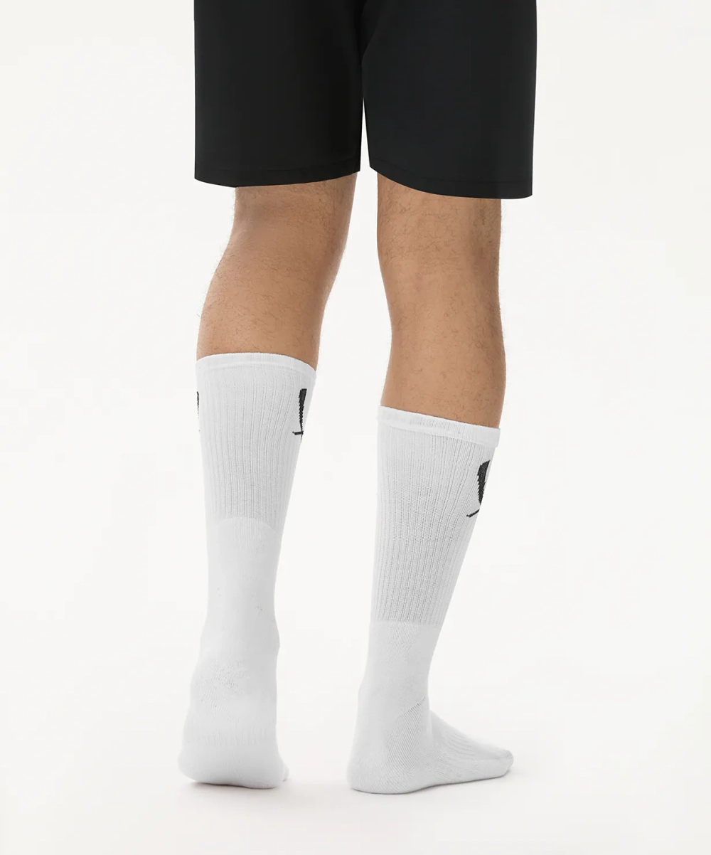 Носки высокие ESSENTIAL High Cushioned Socks 2, белый, 2 пары