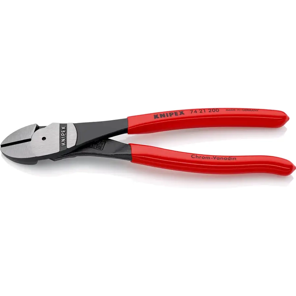 Кусачки боковые особой мощности черненые 200 мм Knipex 74 21 200 SB