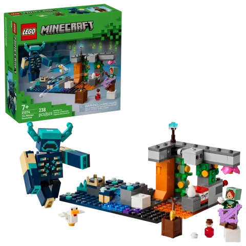 Конструктор LEGO Minecraft 21274 Встреча с начальником тюрьмы