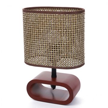Настольная лампа 1*E27 8200/1T кофейный/ коричневый Maderana Lumion