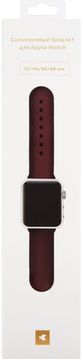 Ремешок moonfish для Apple Watch 42/44 мм, силикон, винный