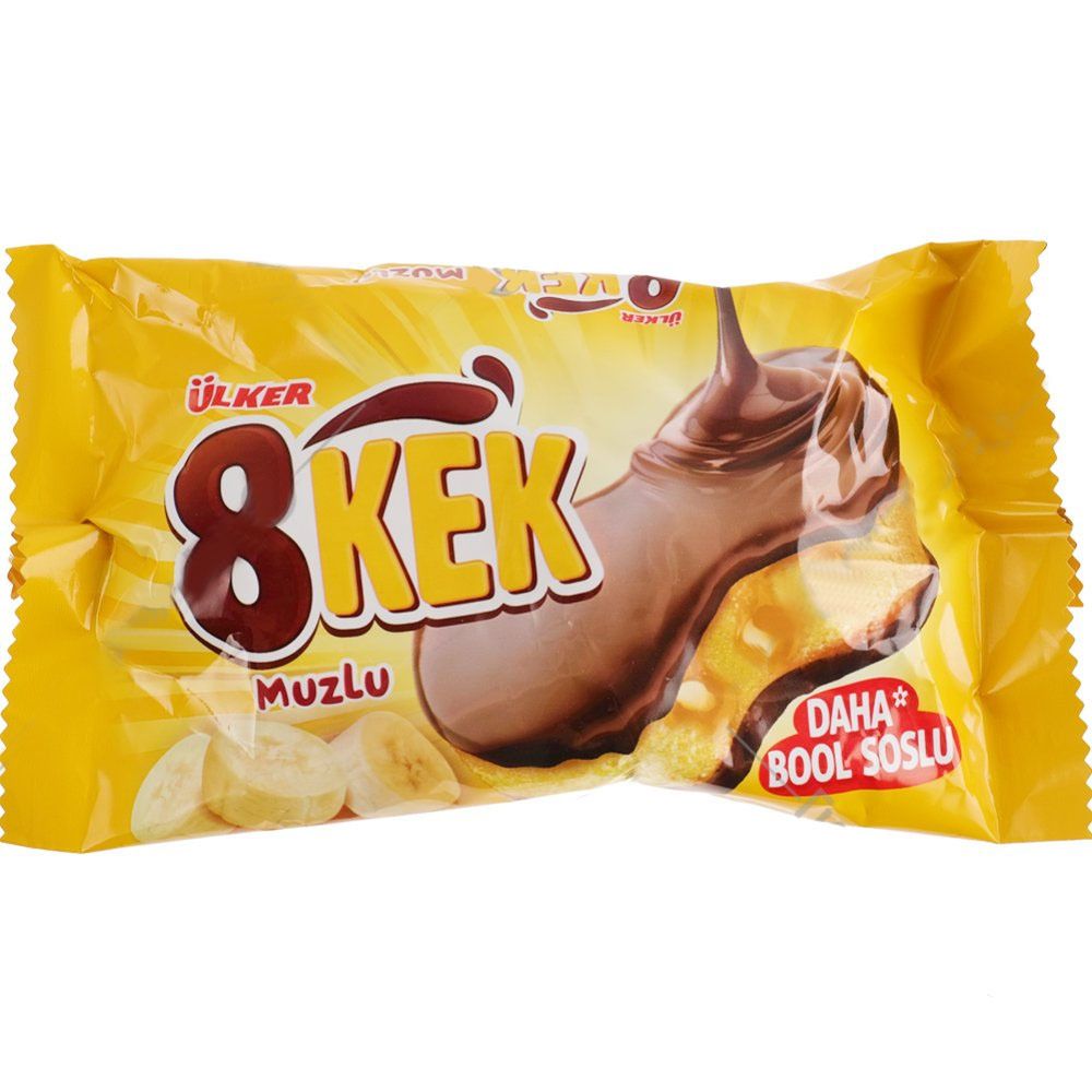 Печенье Улькер 8Kek кекс Банан 40г