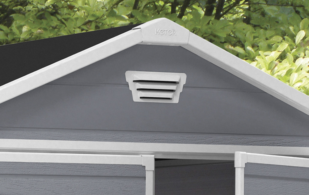Пластиковый сарай Keter Manor 6x8