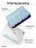 Чехол книжка для iPad mini 6/7 Gurdini Origami Case Синий