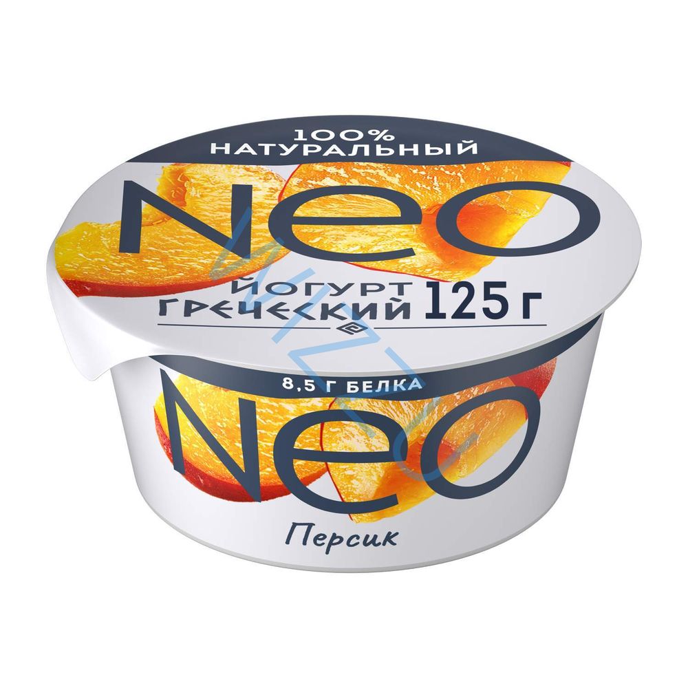 НЕО Йогурт фруковый Греческий Персик 1.7% 125г