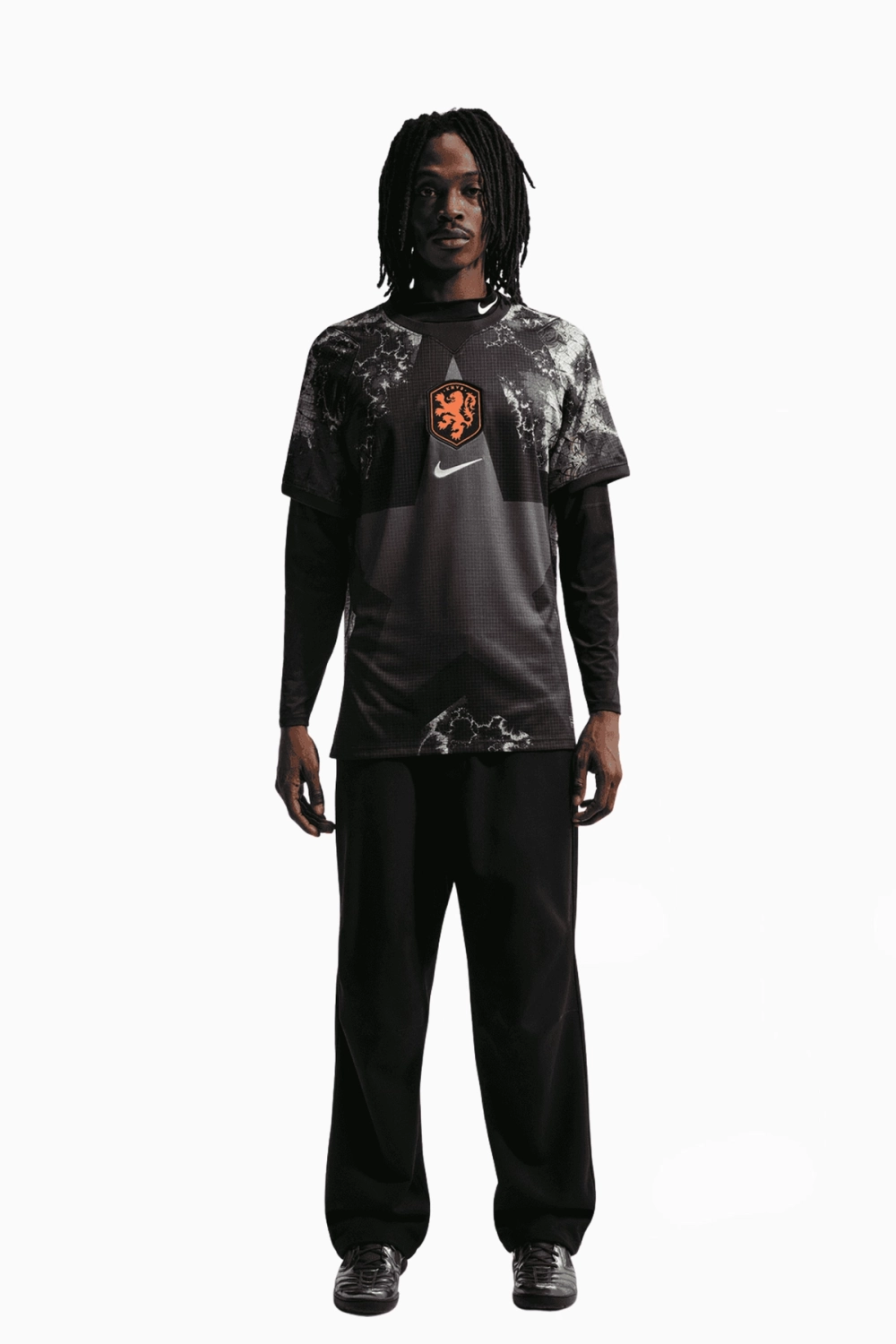 Футболка Nike Netherlands 2026 Goalkeeper Stadium - черный