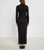 Платье GATHERED WAIST LYOCELL Calvin Klein - черный(K20K205755)