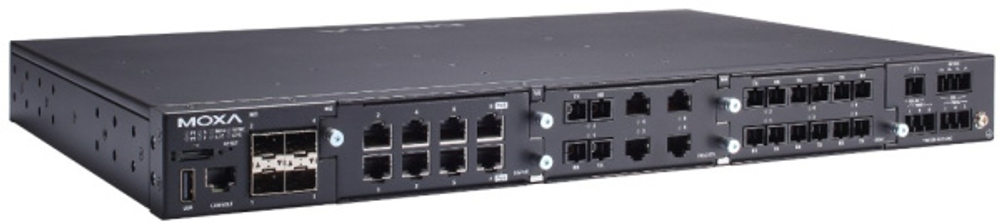 Коммутатор управляемый MOXA RKS-G4028-PoE-4GS-2LV-T