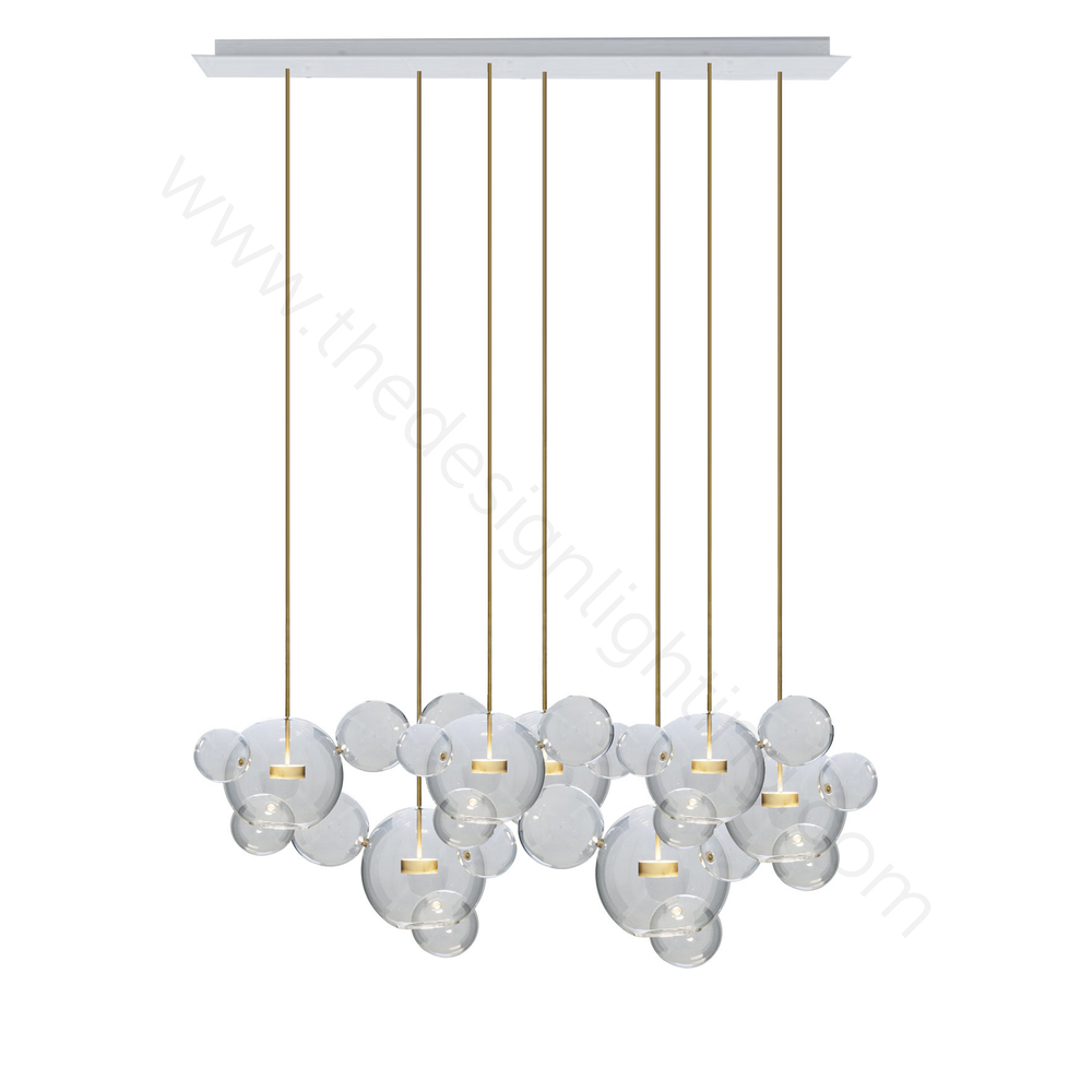 Pendant design lamp   Bolle by Giopato & Coombes (7 lampshades)