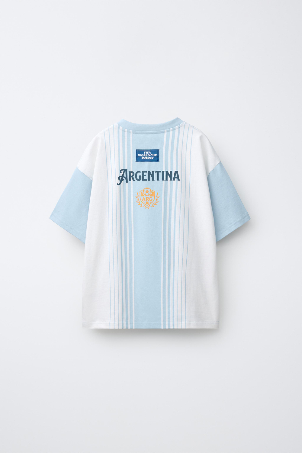 ZARA ФУТБОЛКА СБОРНОЙ АРГЕНТИНЫ FIFA WORLD CUP ™ 2026, СИНИЙ