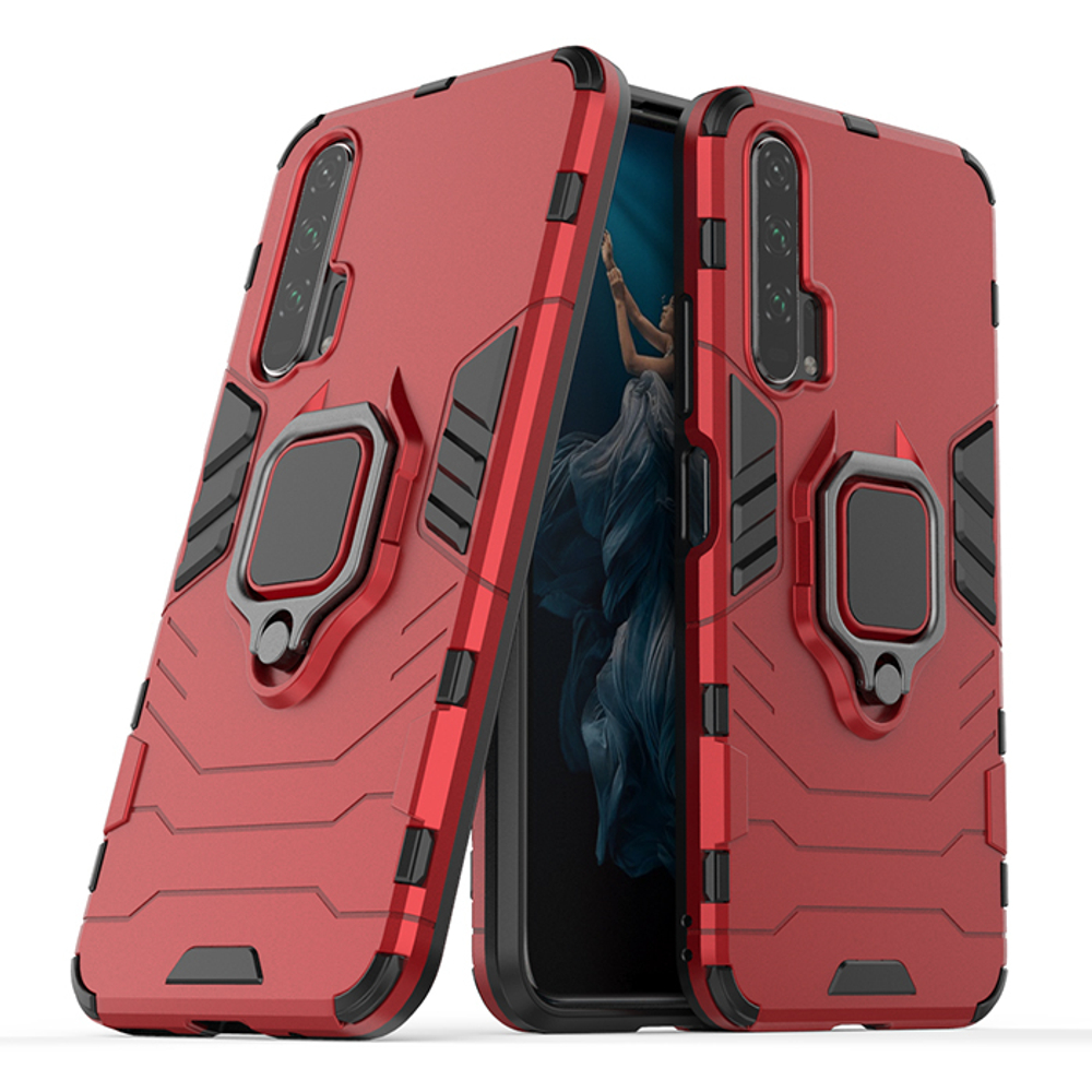 Противоударный чехол с кольцом Panther Case для Huawei Honor 20 Pro