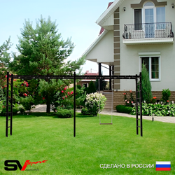 Уличная шведская стенка Sv Sport рукоход х 2 У50300 (Деревянные)
