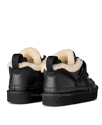 MEN'S LOWMEL TRAINER - Leather Black