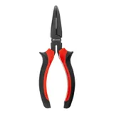 Длинногубцы изогнутые Black Nickel, 160 мм, двухкомпонентные рукоятки Matrix — фото 3