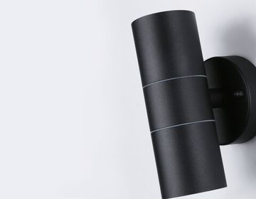 Светильник уличный настенный архитектурный 2*GU10 ST3707/2 BK черный IP54 160*60*95 Garden Ambrella