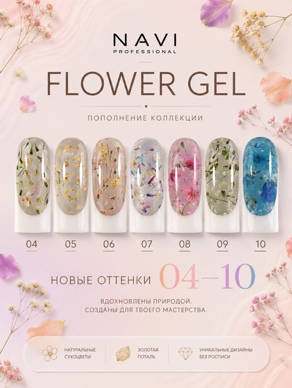 Navi Flower gel 04 15мл