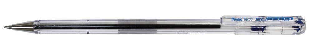 Ручка шариковая Pentel Superb 0.7 мм, 12 шт, BK77-C цвет чернил: синий Ручка шариковая Pentel Superb 0.7 мм, 12 шт, BK77-C цвет чернил: синий