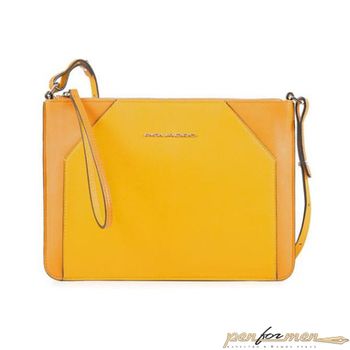 Клатч женский Piquadro Muse горчичный (AC4329MUS/G)