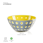 Салатник le murrine, D25 см, желто-серый