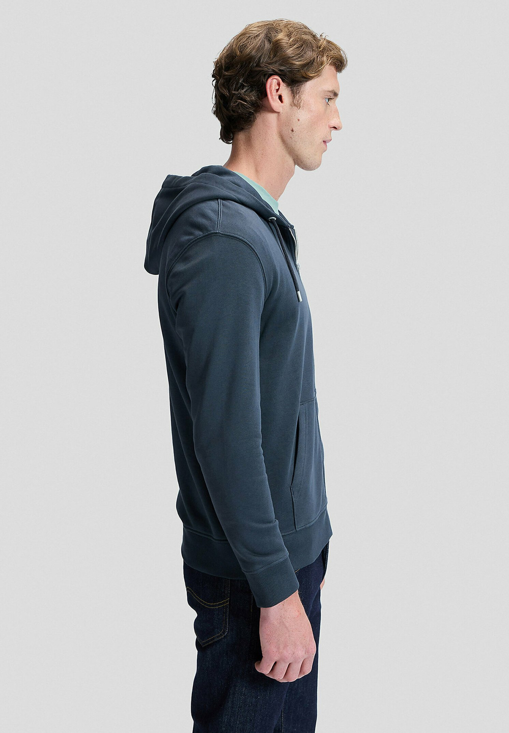 Толстовка мужская LEE ESS LEE FULL ZIP HOODIE