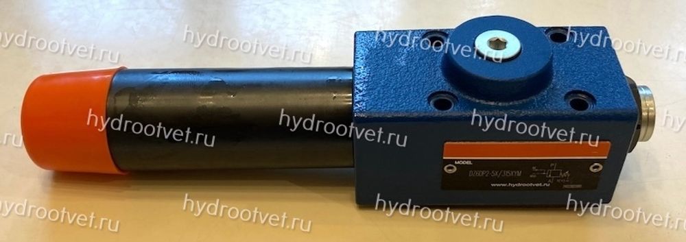 DZ6DP2-5X/210Y - Клапан последовательности Ду 6 прямого действия, давление регулировки до 210 бар, обратный клапан - есть, каналы управления Y - внешний