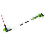 Высоторез-Кусторез аккумуляторный Greenworks G40PSH Арт. 1303907, 2 в 1, 40V,в комплекте с АКБ 2 А·ч и ЗУ