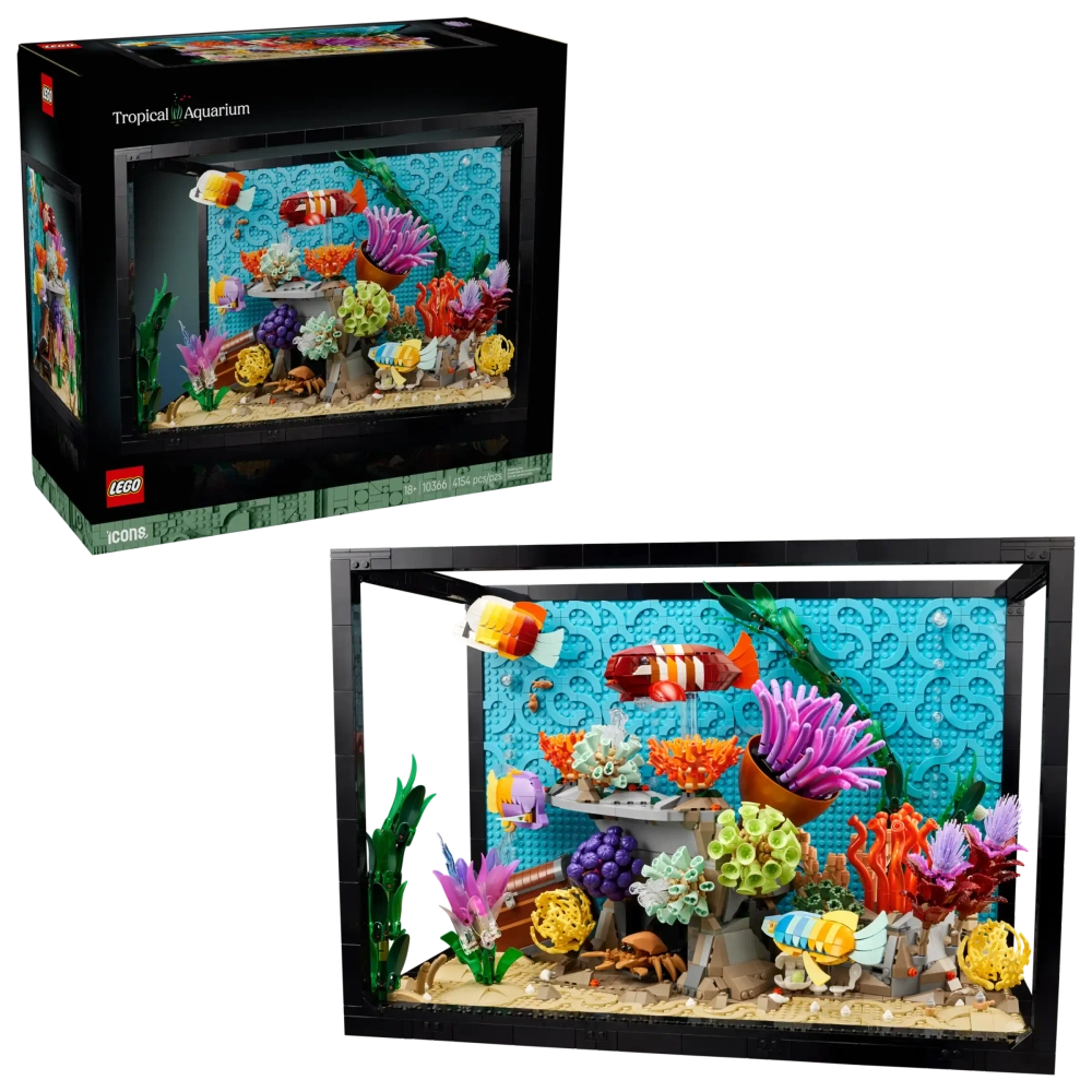 Конструктор LEGO Icons 10366 Tropical Aquarium