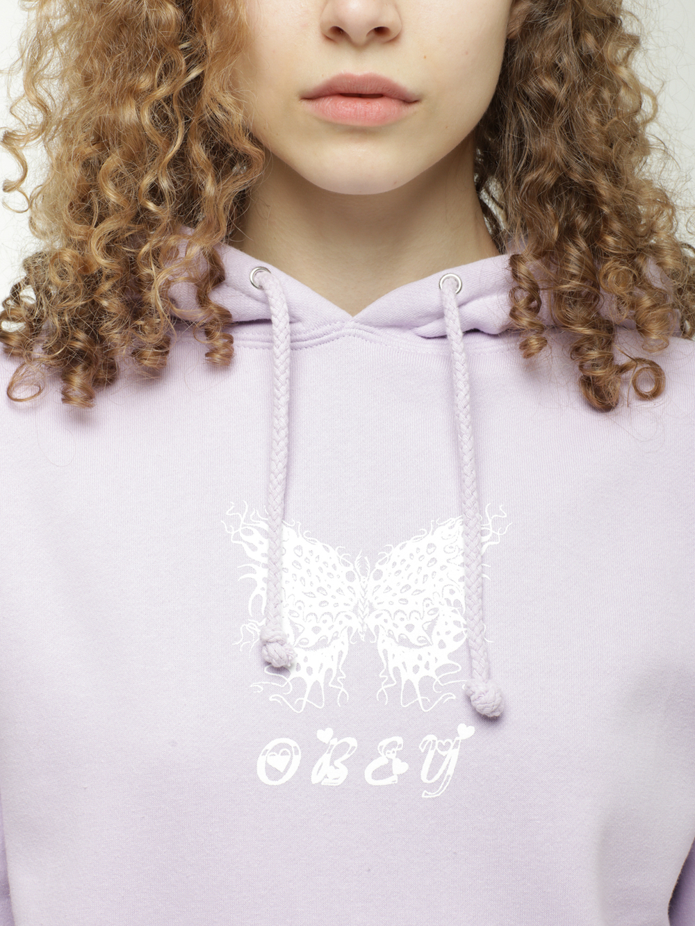 Женская Толстовка Obey Flaming Butterfly