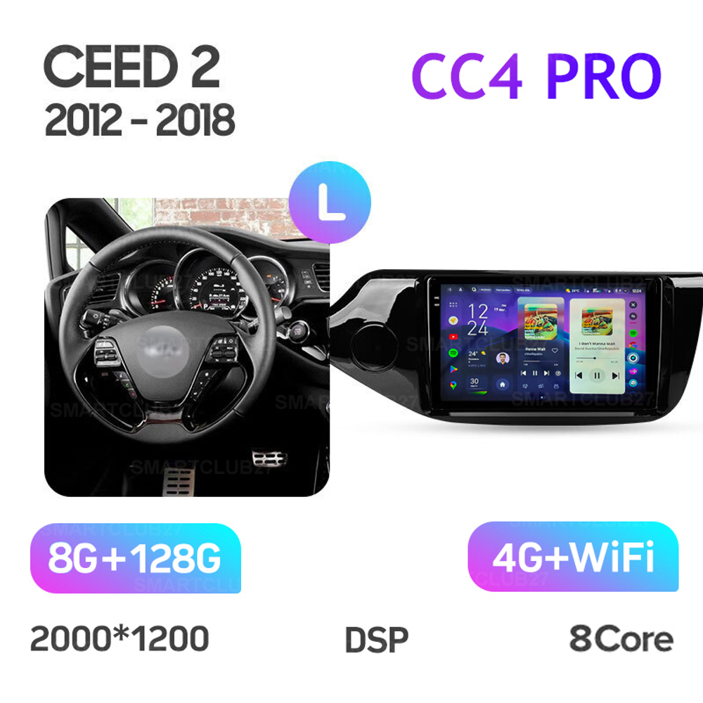 Teyes CC4 Pro 9" для KIA Ceed 2012-2018