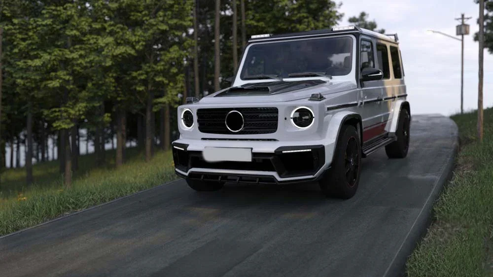 Карбоновый обвес для Mercedes-Benz G-Class W463A/W464 G63 AMG 2018+ Мерседес Гелик гелентваген