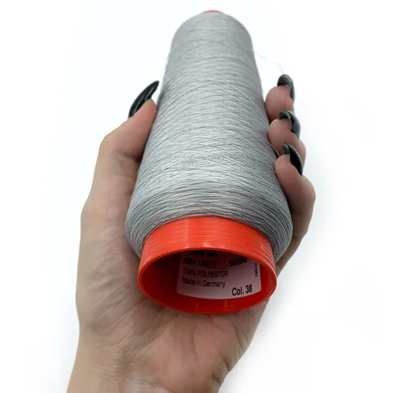 Нитки GUTERMANN Piuma №160 светло-серые (38)