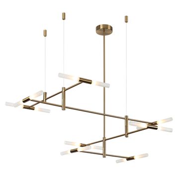Люстра на штанге 16*G9 4306/16 бронза Soho Odeon Light