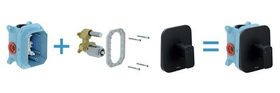 Смеситель 10° Free black -TD F 066.20 для R-box
