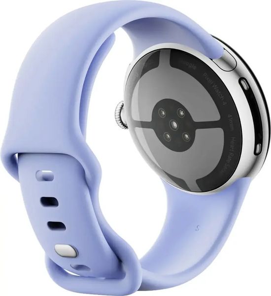 Умные часы Google Pixel Watch 4 41mm Wi-Fi (Polished Silver/Iris)